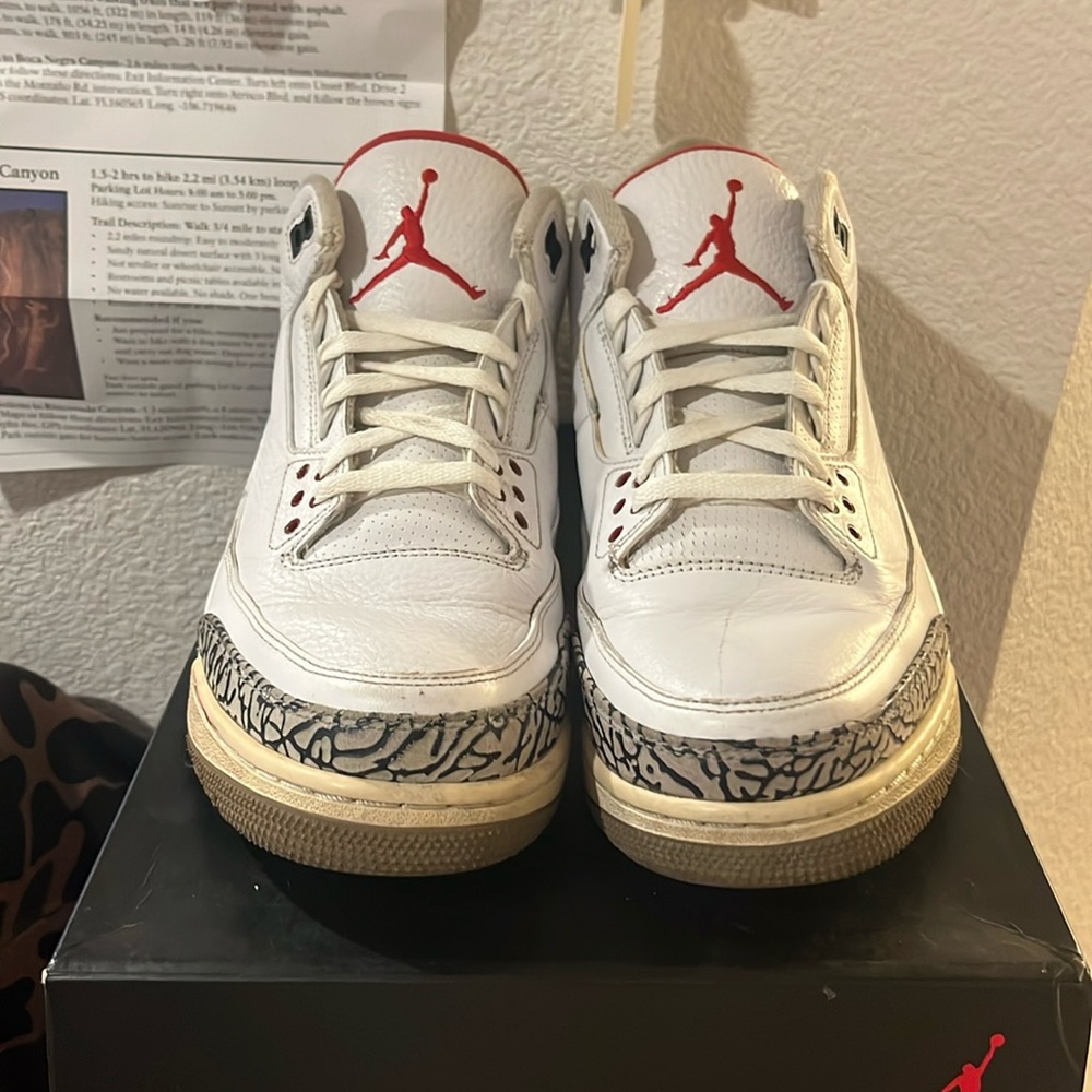 Air Jordan III 3 White Cement ‘88 2013